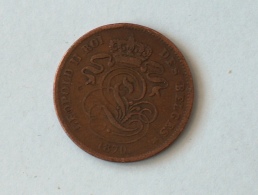 Belgique 2 Cents 1870 Centimes - 2 Cent