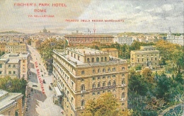 Fischer's Park Hôtel - Rome, Via Sallustiana - Edition Richter & Co. - Carte Non Circulée - Hotels & Restaurants