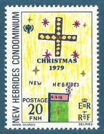 Nouvelles-Hébrides N°569 Noël 1979 Et Année De L'enfant - Mark Deards Neuf** - Unused Stamps