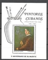 Cuba: Yvert N°BF 55**; Peinture; Tableau - Blocs-feuillets
