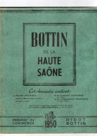 Didot Haute Saone 1950..retrouvez Les Anciens Habitant De Vos Communes. Adresse Et Nom Café,artisan ..... - Telephone Directories
