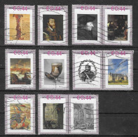 Niederlande  2008 , Kleines Lot Personalisierte Briefmarken  - Gestempelt / Used / (o) - Personalisierte Briefmarken