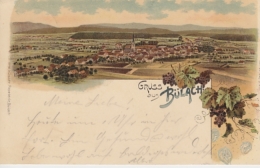 Bülach, Gruss Aus - Farbige Litho - Bülach