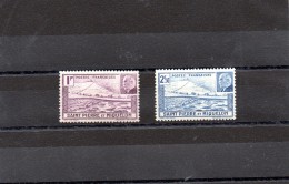SAINT PIERRE ET MIQUELON 1941 N° 210 / 11 * - Unused Stamps