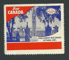 B29-34 See Canada Imperial Oil Parliament Ottawa MNH - Privaat & Lokale Post