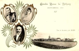 51 BETHENY Prés De REIMS Le  President LOUBET Et Le Tsar NICOLAS II Et La Tsarine  En 1901  Très Bon Etat - Bétheny