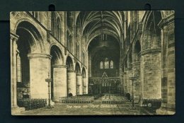 ENGLAND  -  Hereford Cathedral  The Nave Used Vintage Postcard As Scans - Herefordshire