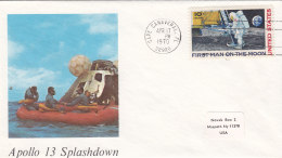 USA 1970 - Brief - Apollo 13 Splashdown - Etats-Unis