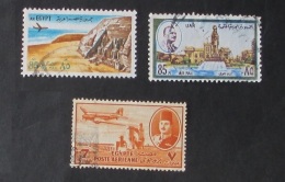Egitto 1953 - 1985 Air Mail 3 Stamps - Poste Aérienne
