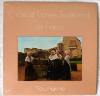 TOURAINE CHANTS ET DANSES TRADITIONNELS FNOPF LIGOUERE DE TOURAINE CAQUET TARDIER BLATRIX - World Music