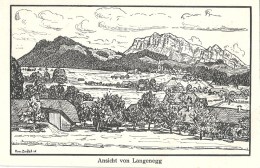 Blumenstein - Ansicht Von Langenegg  (Hans Zurflüh)            Ca. 1930 - Blumenstein