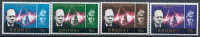 1966 BRUNEI 116-19** Churchill - Brunei (1984-...)