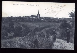 89  Yonne Cheroy Vue Générale LC Lasseron Animée 1915 - Cheroy