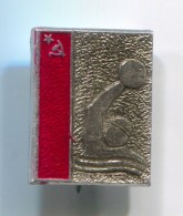 Water Polo - Soviet Union Russia,  Vintage Pin  Badge - Water Polo