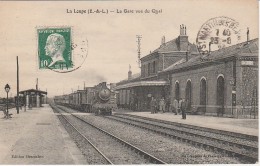 28 - LA LOUPE - La Gare Vue Du Quai - La Loupe