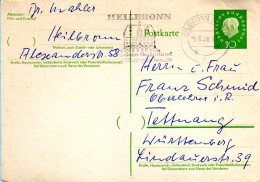 Heilbronn - Ganzsache 1959 2 - Heilbronn