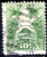 Hawaii 0011 - 1894: Y&T N. 66 (o), Privo Di Difetti Occulti.- - Hawai