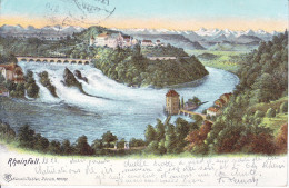 RHEINFALL - LITHO - DOS UNIQUE - 29.07.1904 - - Altri & Non Classificati