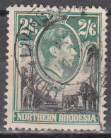 Northern Rhodesia    Scott No  41    Used      Year  1938 - Rhodésie Du Nord (...-1963)