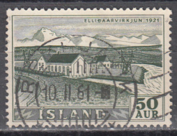 Iceland      Scott No. 290    Used     Year  1956 - Unused Stamps