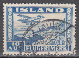 Iceland      Scott No. C15    Used     Year  1934 - Ongebruikt