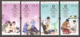 2016 HONG KONG CENTENARY OF ST.JOHN AMBULANCE BRIGADE 4V - Unused Stamps
