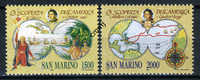 1992 - SAINT-MARIN - SAN MARINO - Sass. 1334/35 - Colombo - MNH - New Mint - - Nuovi