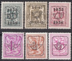 Belgio Lotto G.42i Overprint Preobliterato Lot. - Sobreimpresos 1929-37 (Leon Heraldico)