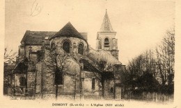 CPA 95 DOMONT L EGLISE - Domont