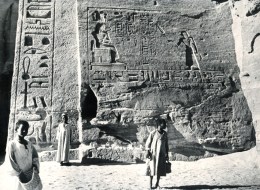 FOTO Abu Simbel, Detail., Vor Verlegung, Ca. 1950/1955, Original, - Abu Simbel Temples