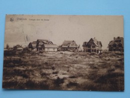 Cottages Dans Les Dunes ( F. Peeters ) Anno 1925 ( Zie Foto Details ) !! - Westende