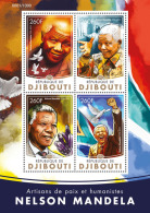 DJIBOUTI 2016 ** Nelson Mandela M/S - OFFICIAL ISSUE - A1614 - Autres & Non Classés