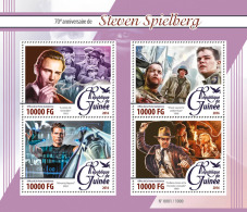 GUINEA REP. 2016 ** Steven Spielberg Film Regisseur Cinema M/S - OFFICIAL ISSUE - A1614 - Cinéma