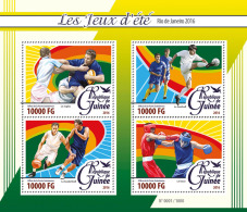 GUINEA REP. 2016 ** Summer Games Rio 2016 Olympische Spiele 2016 M/S - OFFICIAL ISSUE - A1614 - Summer 2016: Rio De Janeiro