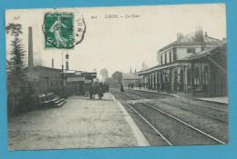 CPA 901 - Chemin De Fer Cheminots La Gare De LISON 14 - Autres & Non Classés