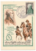 Carte Fédérale - Journée Du Timbre 1954 - LE HAVRE - Lavalette - Stamp's Day