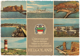 Helgoland - Mehrbildkarte 10 - Helgoland