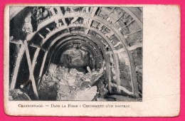 Charbonnage - Dans La Fosse - Creusement D'un Bouveau - VED - Mines