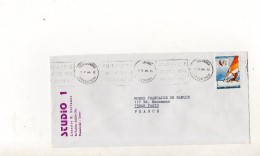 Grece Enveloppe Du 1er Mai 1984 De Thessaloniki Pour Paris - Cartas & Documentos