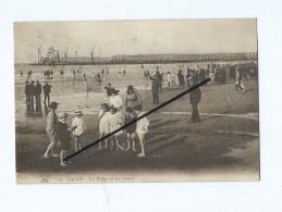 CPA  -  Calais  - La Plage Et La Jetée - Calais