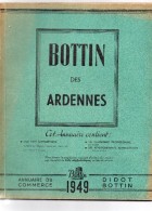 Didot Bottin Ardennes 1949..retrouvez Les Anciens Habitant De Vos Communes. Adresse Et Nom Café,artisan ... - Telefonbücher