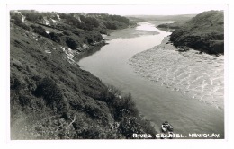 RB 1088 - Real Photo Postcard - River Gannel - Newquay Cornwall - Newquay