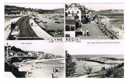 RB 1088 -  Real Photo Multiple Postcard - Lyme Regis Dorset - Bay Hotel ++ - Autres & Non Classés