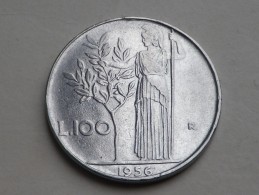 ITALIE  100  LIRE 1956    KM  96     TTB - 100 Lire