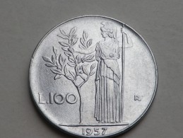 ITALIE  100  LIRE 1957    KM  96     TTB - 100 Lire