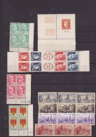 FRANCE  COLLECTION  TIMBRES NEUFS  MNH**  ANNEES 50 AVEC BONNES SERIES DONTCOINS DATES - Collectors