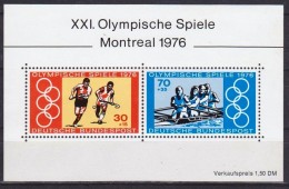 ALLEMAGNE Jeux Olympiques MONTREAL 76 . Yvert  BF 11 ** MNH. - Verano 1976: Montréal