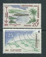 Comores N° 17 / 18 XX   Inauguration De La Radiofiffiusion Dans L'archipel, La Paire Sans Charnière TB - Unused Stamps