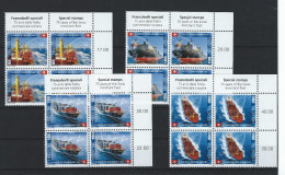 CH - 2016 - SCHIFFE  - VIERERBLOCKSATZ - POSTFRISCH - MNH - ** - Ongebruikt