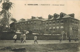 AFRIQUE SIERRE LEONE Publicité Chocolat Louit : " Sierra Leone Freetown The Grammar School " Ecole Education - Sierra Leona